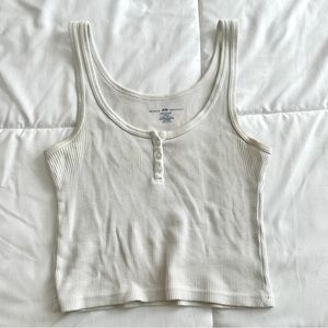 Brandy Melville White Tank Top